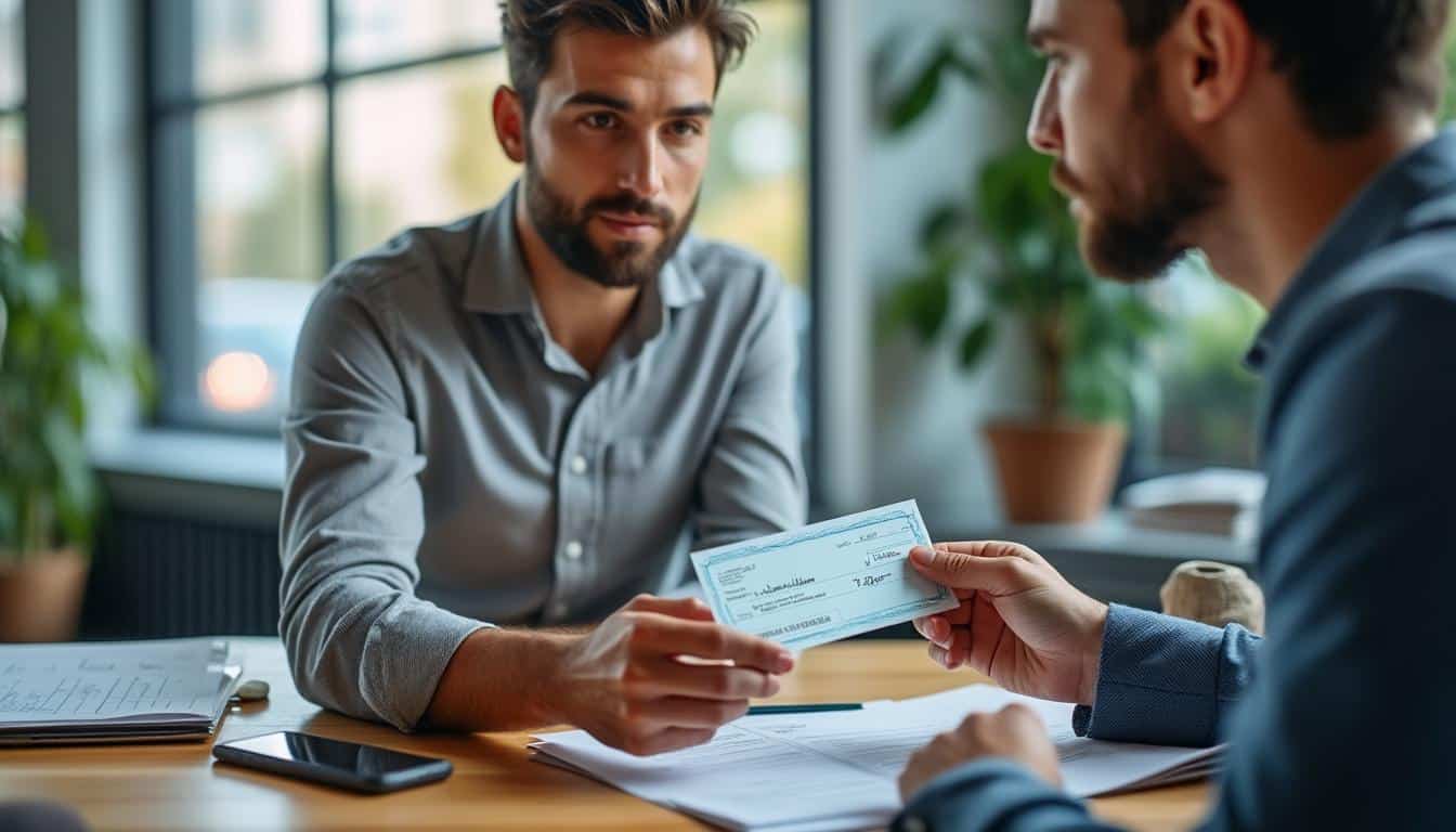 Illustration: Comprendre le fonctionnement du chèque de banque et ses spécificités