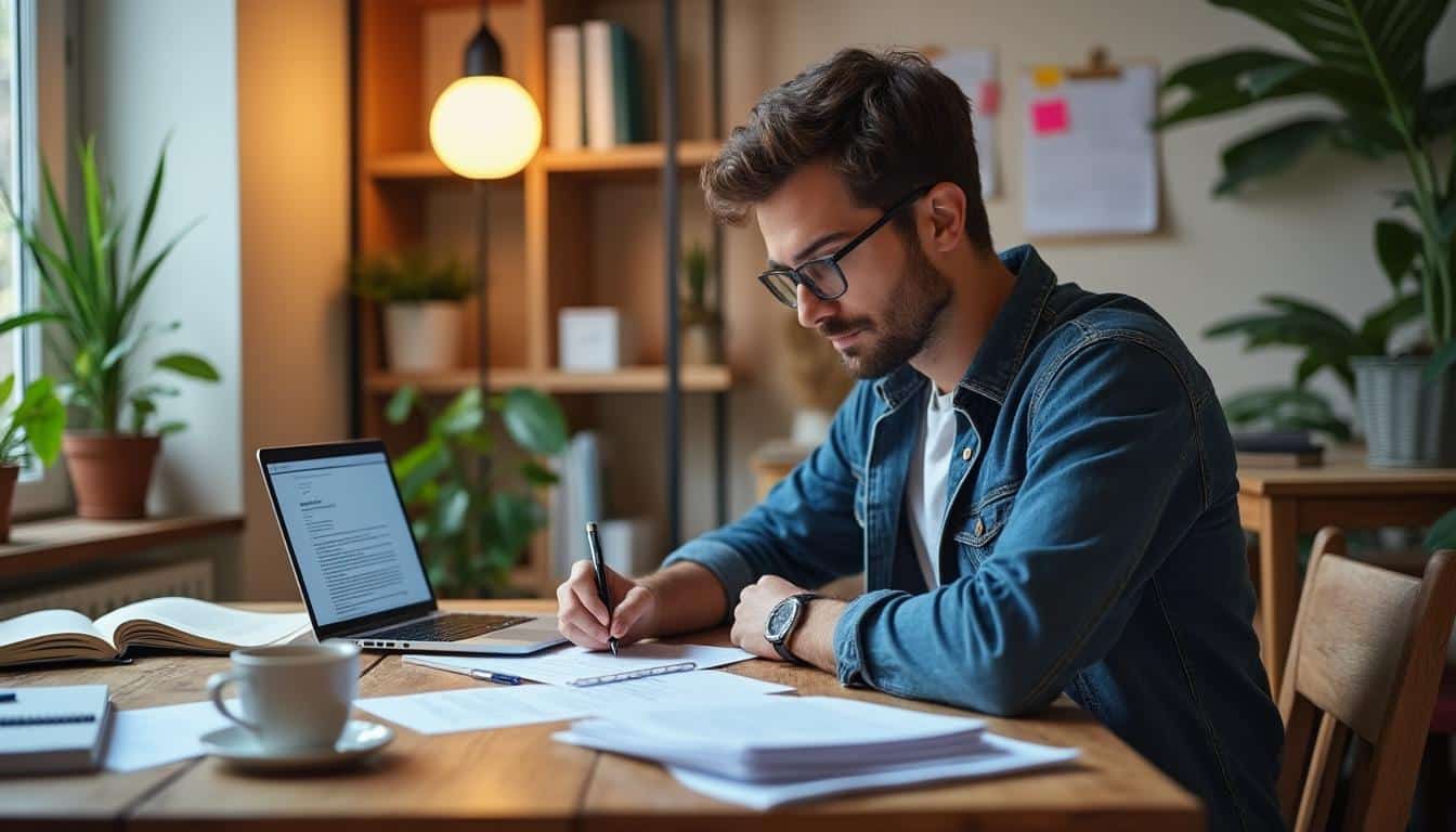 Illustration: Comprendre l’importance d’une lettre pour une candidature de stage en banque